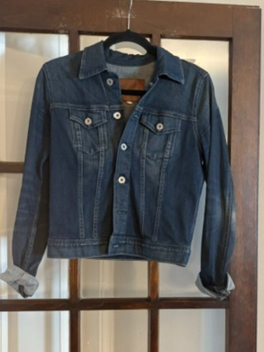 Ag Adriano Goldschmied Denim Jacket, Size Small